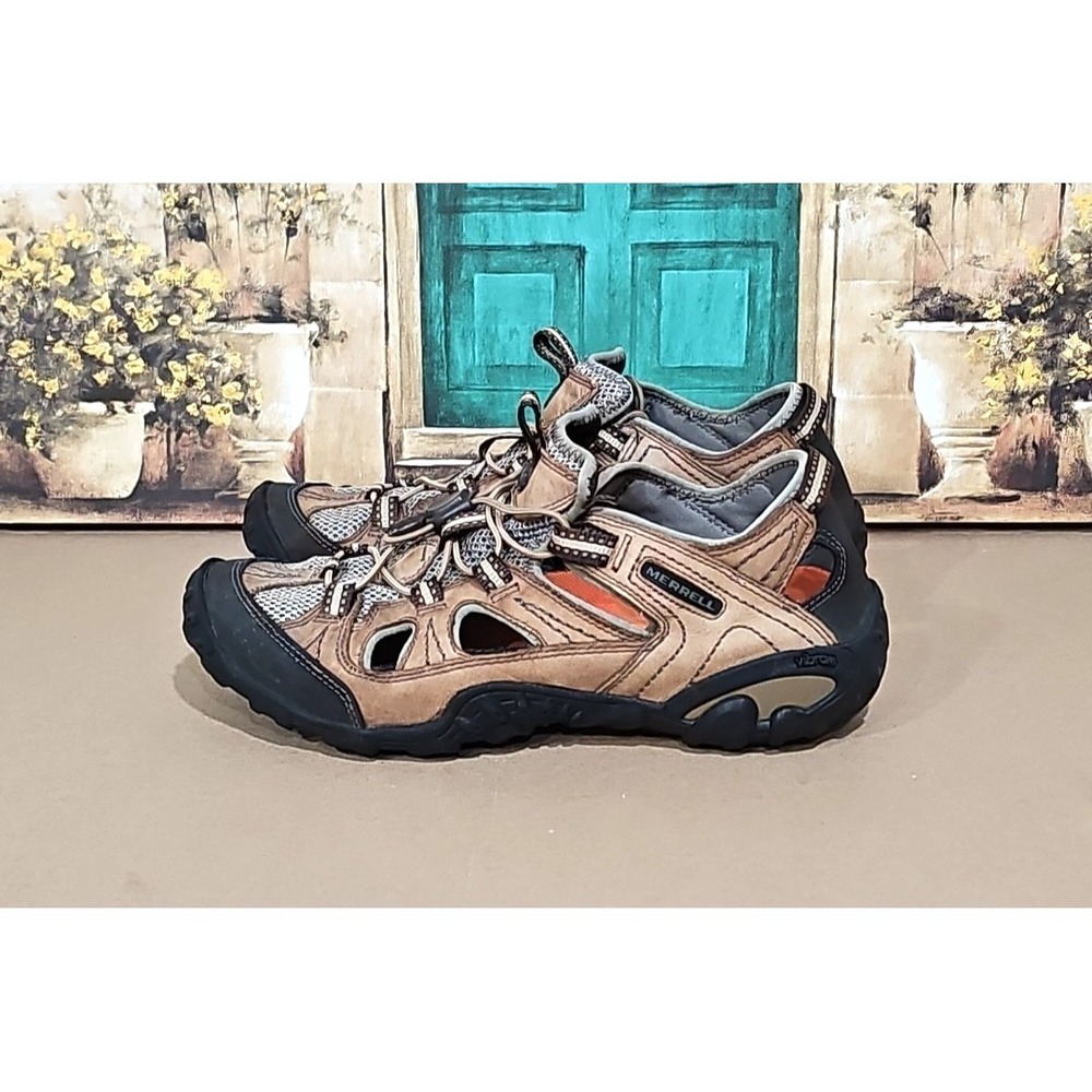 Merrell Chameleon Arc 2 Web‎ Dusty Olive Hiking Shoes 9.5 Brown Outdoor Sandals